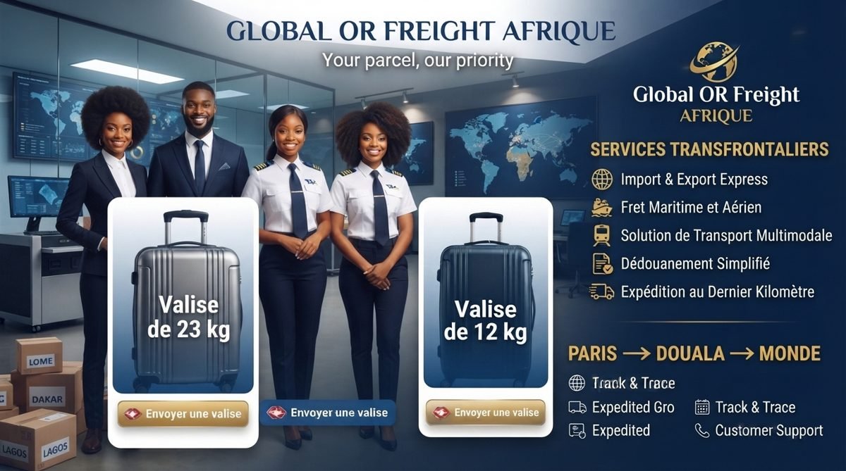 Équipe Global OR Freight Afrique et services transfrontaliers