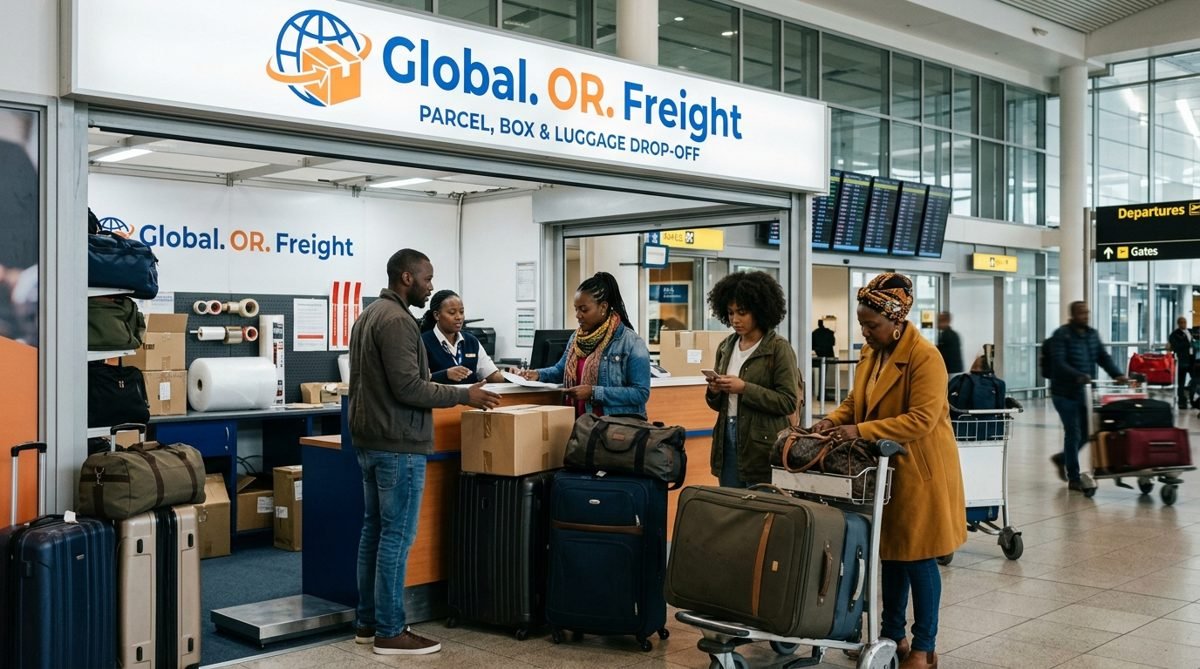 Agence de dépôt de colis, cartons et bagages